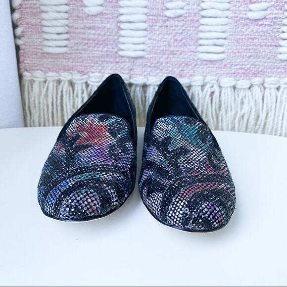 Vaneli Arlen Multi Sequined Flat Slip On Loafers Women’s 7 - Picture 4 of 8